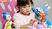 플레이도우 소피아 공주 케이크 만들기 디즈니 장난감 놀이하는 길�