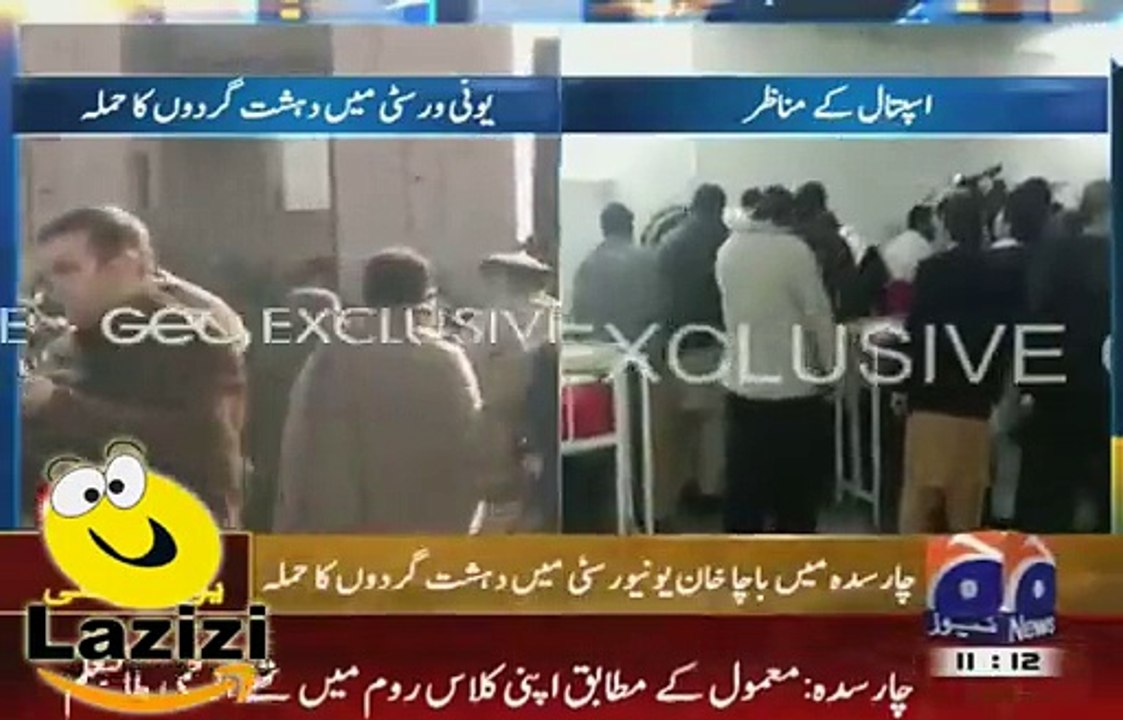 Bacha Khan University in Charsadda Attacked By Terrorists