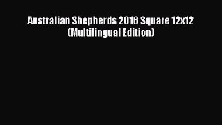 [PDF Download] Australian Shepherds 2016 Square 12x12 (Multilingual Edition) [PDF] Full Ebook