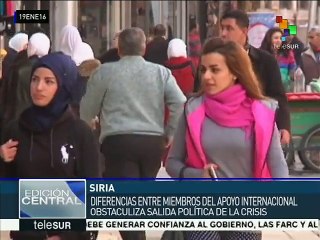 Siria ratifica su apego al diálogo para superar la crisis