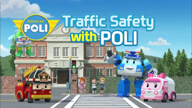 Робокар Поли - мультики про машинки - Перебегать Дорогу - опасно! - Правила Дорожного Движения