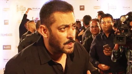 Salman Khan Lost His TEMPER @ Filmfare Awards 2016