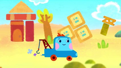 Развивающий мультфильм - Грузовичок Пик - Куда делась речка? (1 серия)
