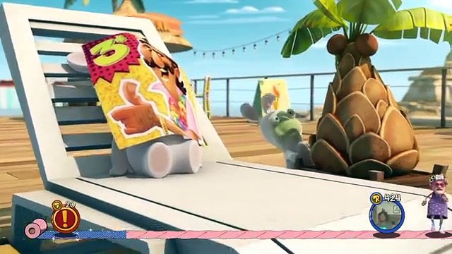 FGTEEV Kids play RABBIDS INVASION: Escalator Rabbid Episode Gameplay! (The Interactive TV Show XB1)