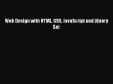 [PDF Download] Web Design with HTML CSS JavaScript and jQuery Set [Download] Full Ebook