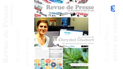 Revue de presse - mercredi 20 janvier 2016