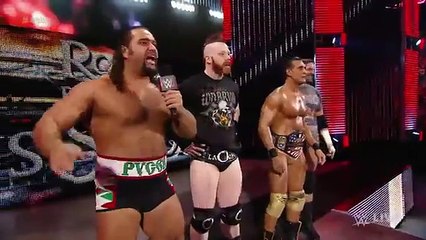 Roman Reigns wants payback against Brock Lesnar: Raw, January 18, 2016 (Comic FULL HD 720P)