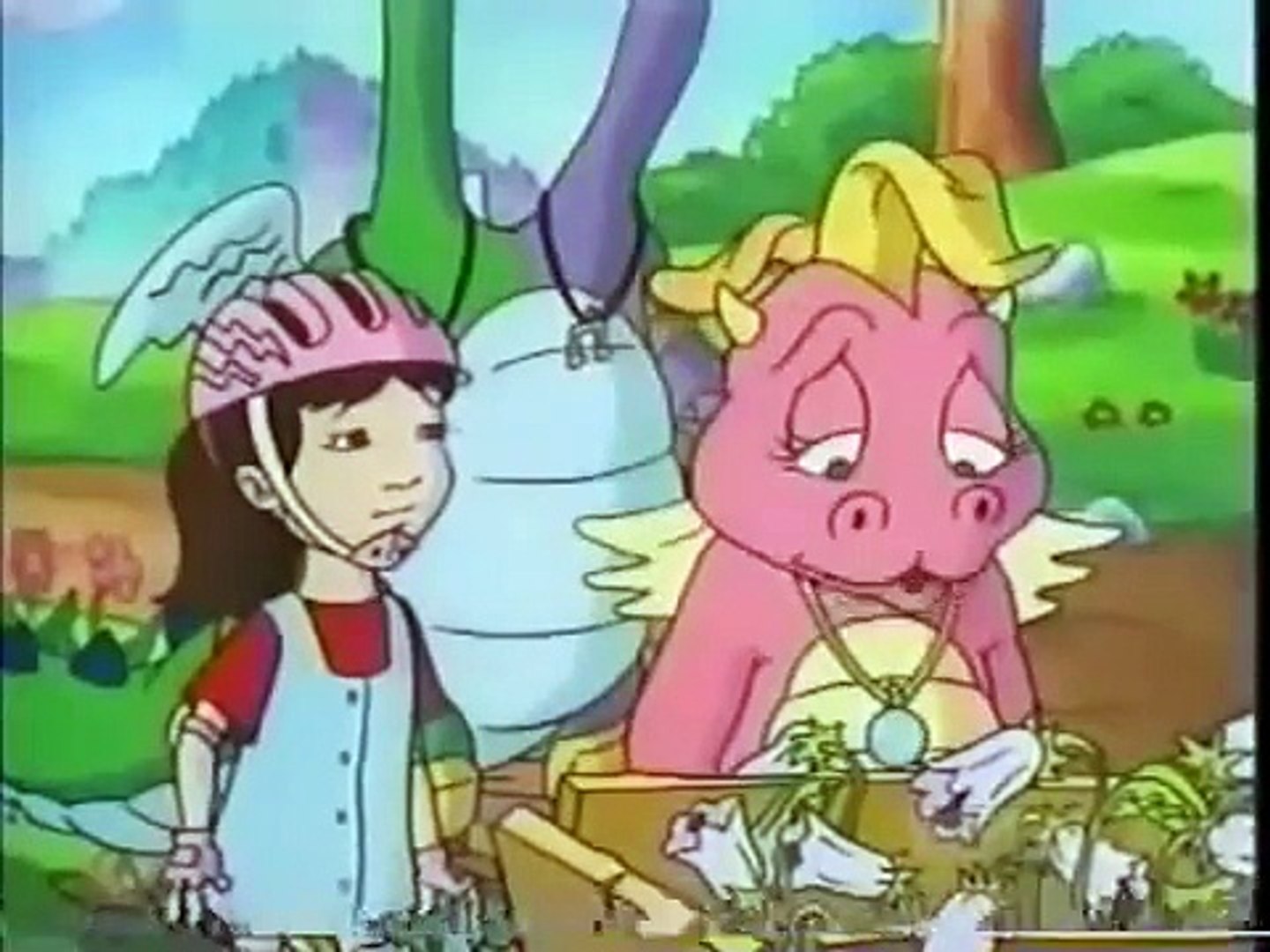 Dragon tales emmy's feet