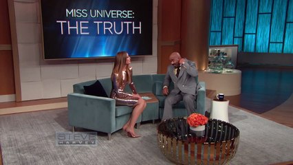 Miss Colombia with Steve Harvey Part 2
