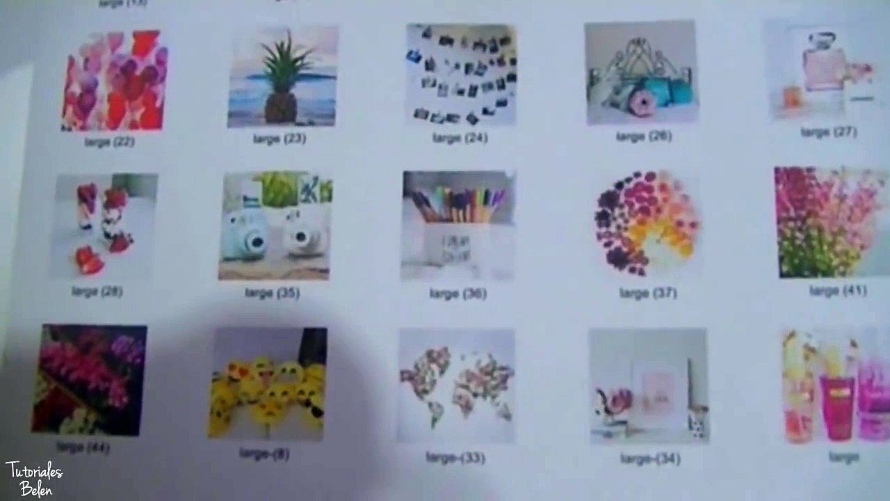 Decora tu cuarto con letras - Tutoriales Belen (R8G-CfSMdlE)