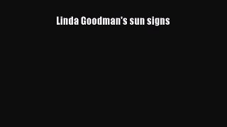 [PDF Download] Linda Goodman's sun signs [PDF] Online