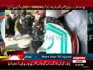 Bacha Khan attack survivors talking to Express News