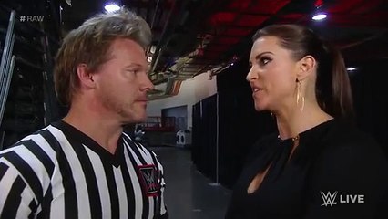 Stephanie McMahon berates Chris Jericho: Raw, January 18, 2016 (Comic FULL HD 720P)