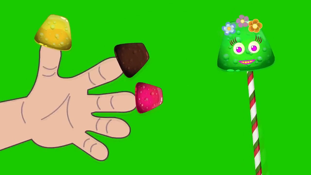 Trapezium Candy Daddy Finger Song - Lollipops Finger Family Nursery Rhyme