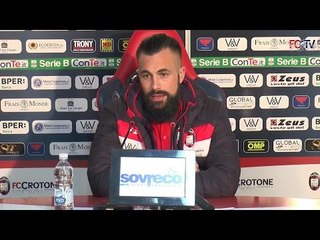 Crotone-Cagliari, la conferenza post gara