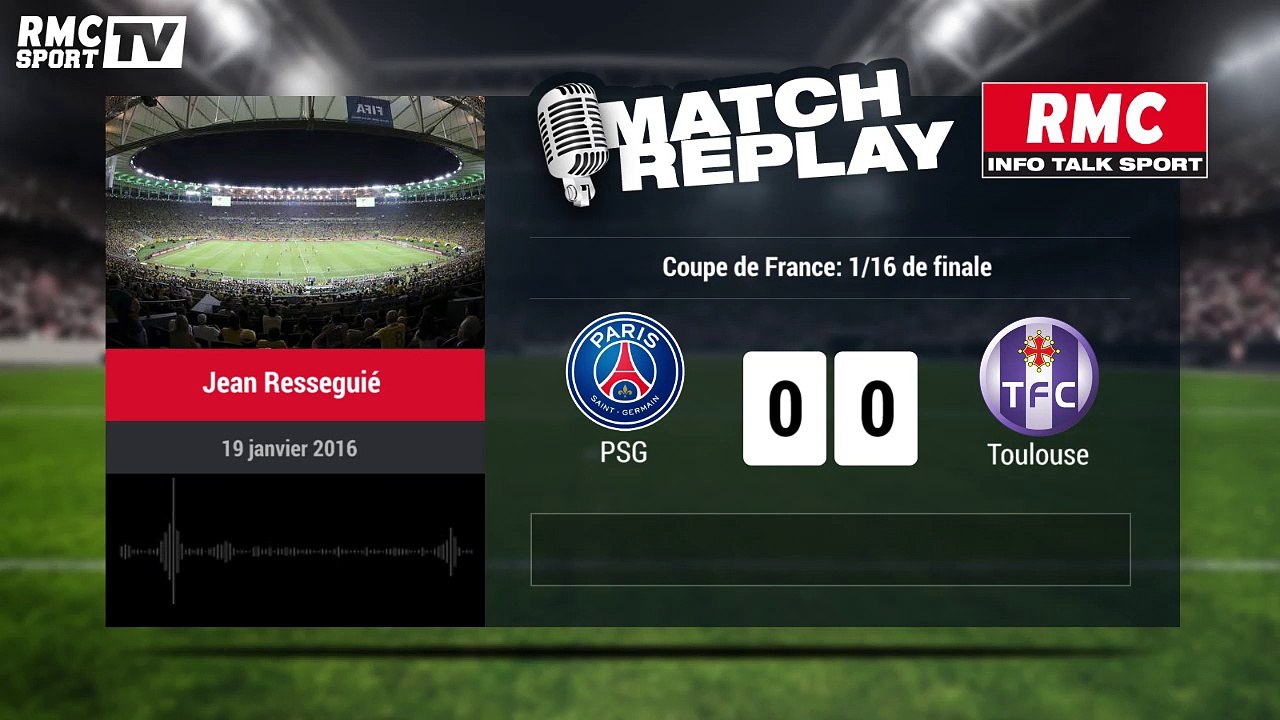 PSG-TFC (2-1): Le Goal Replay avec le son RMC Sport
