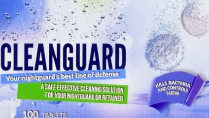 Clean Guard's Night Guard Cleaner at Just $7.99