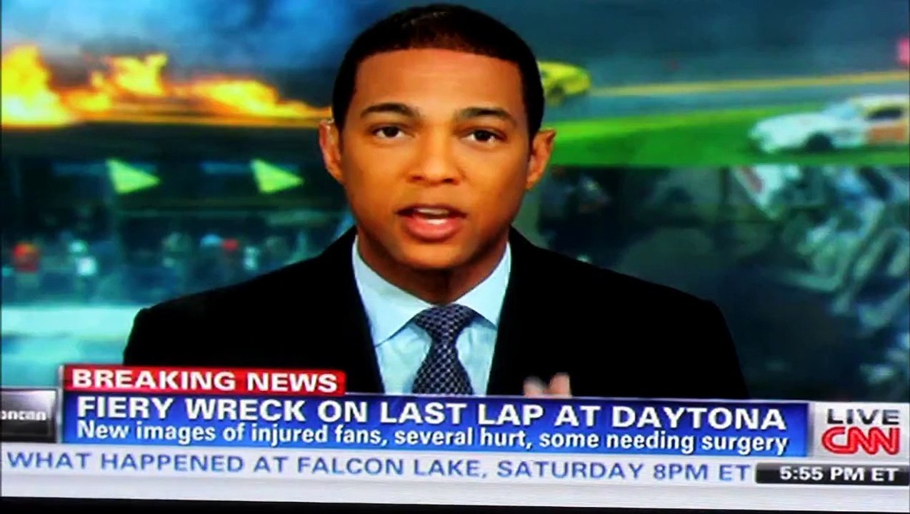 Dozens of Fans Injured in NASCAR Crash Video 23-01-2013