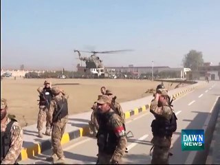 Army chief reached at Bacha Khan University