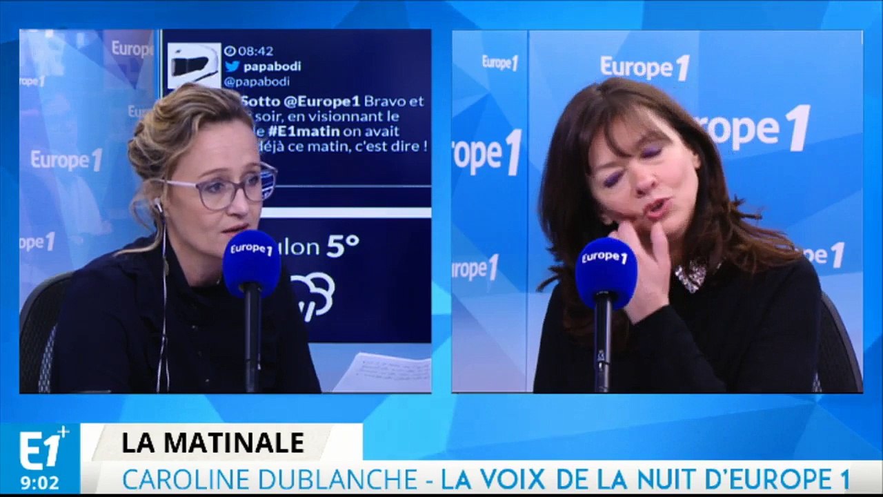 "Ceux qui m'appellent font un peu partie de ma vie", confie Caroline Dublanche