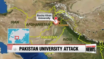 At least 20 dead in Pakistan university attack
