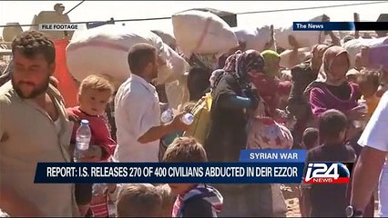 I.S. releases 270 of 400 civilians abducted in Syria