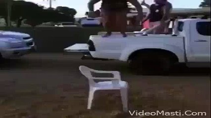 Playing WWE With Chair - Funny Boy Fail