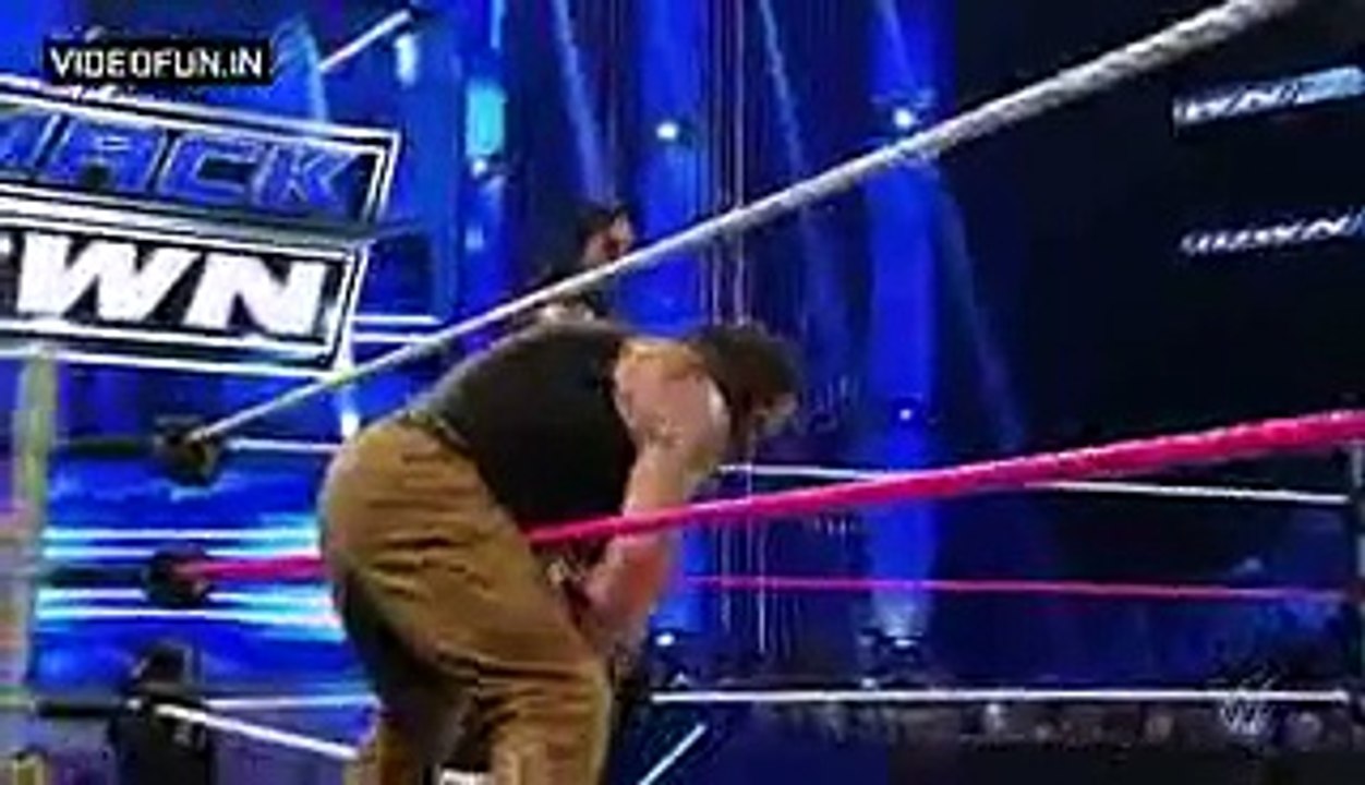 Roman Reigns n Randy Orton Vs Bray Wyatt n Braun Strowman WWE Fight Oct 8 2015