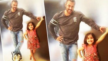 Little Fan Suzi Copies Salman Khan's POSE