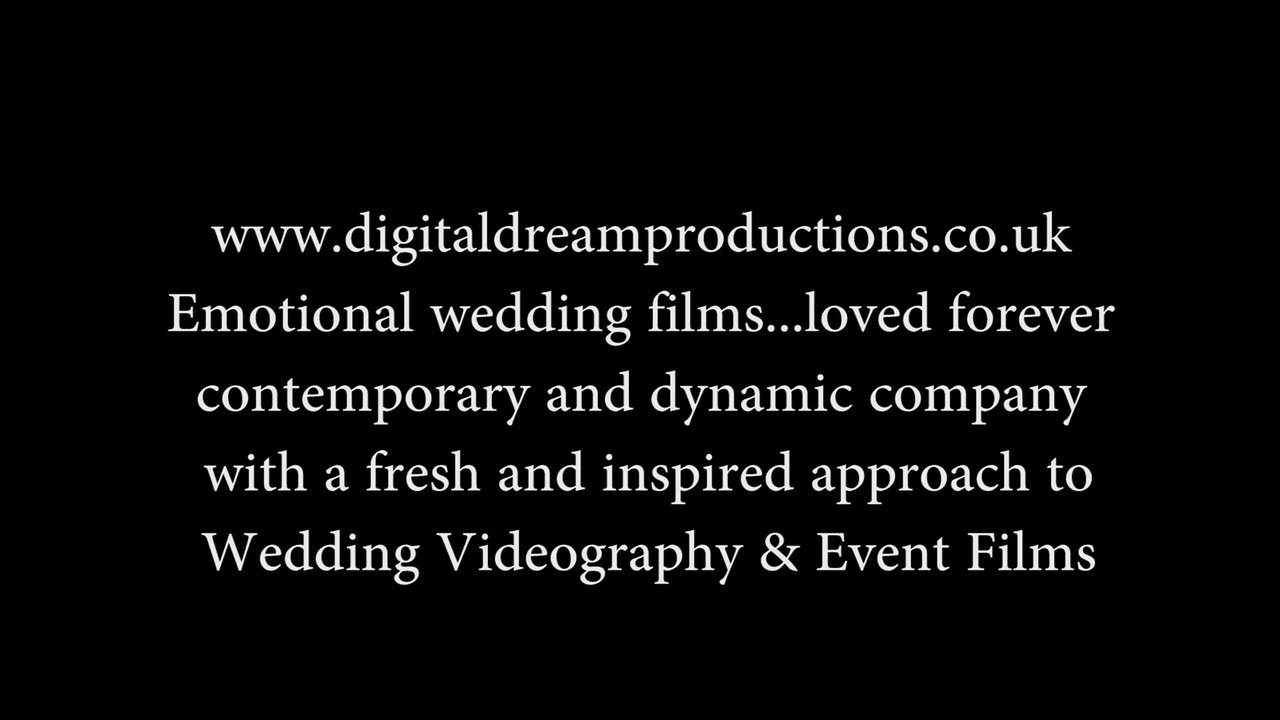Professional Wedding Videography in Nottingham, Lincoln, Northampton, Mansfield and Derby