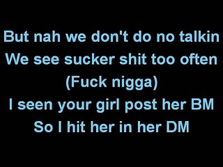Yo Gotti Down in the Dm Lyrics Karaoke  with instrumental