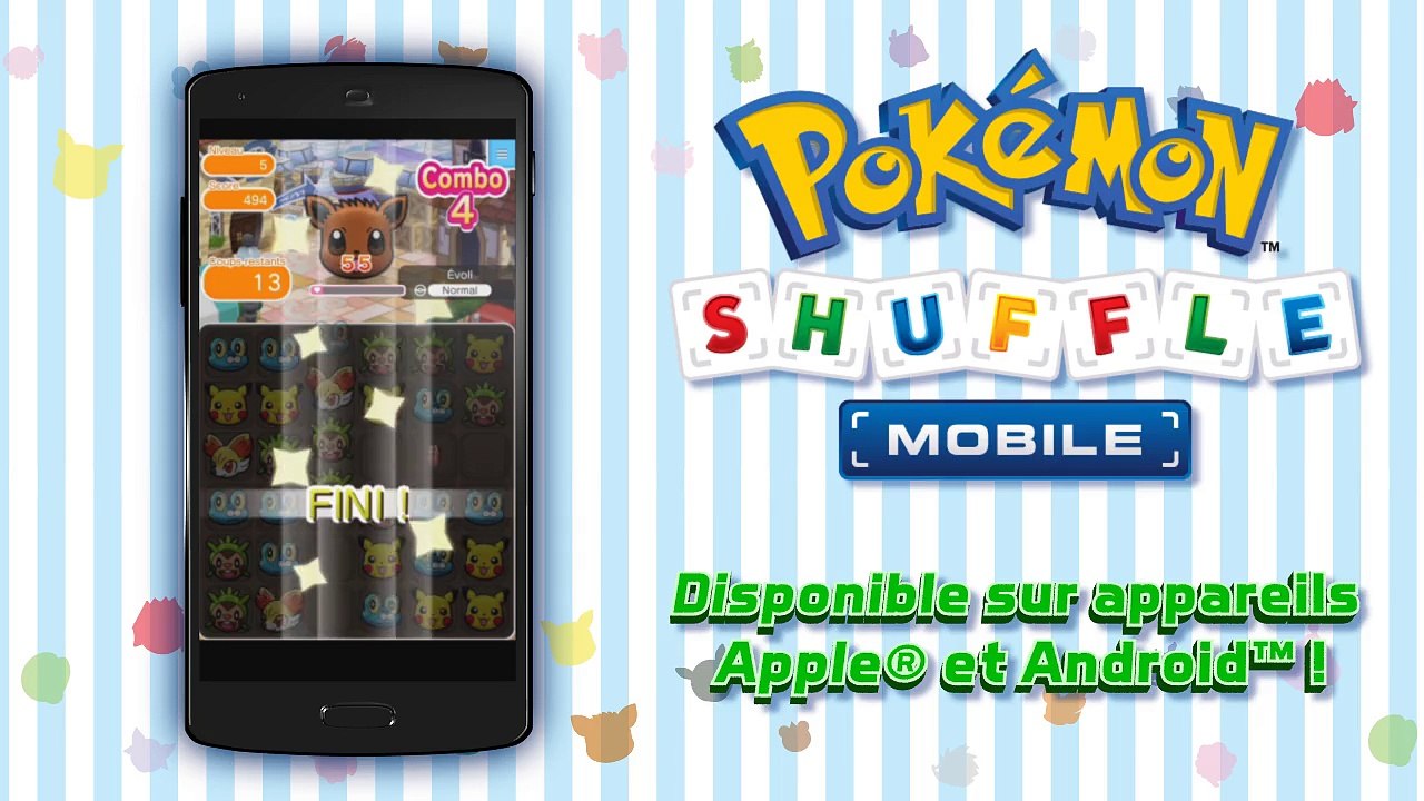 Pokémon Shuffle Mobile - Trailer de lancement