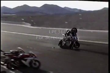 Couple Racing Biker Fall Off Motorcycle Under Bridge 944