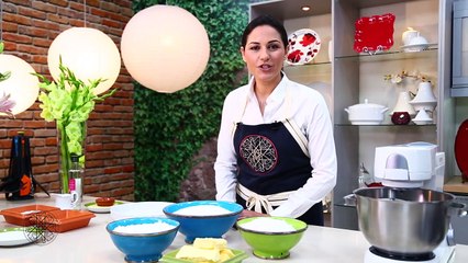 شميشة : حلويات شرقية : شهد الملكة بالقشطة