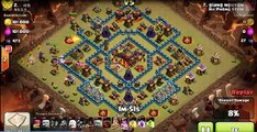 Clash of Clans - Best Giants attack 3 stars Clear TH10 max Defen