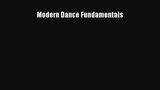 PDF Download Modern Dance Fundamentals PDF Full Ebook