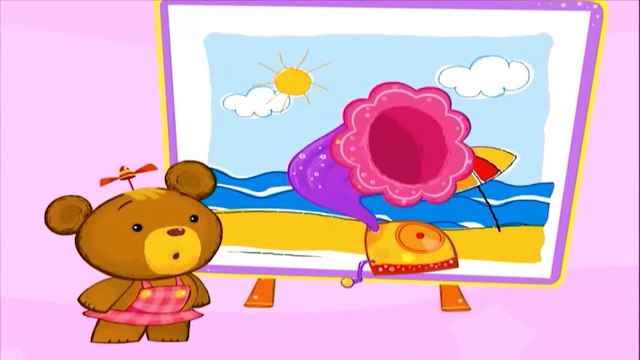 Музыкальные мультики: Медвежонок Бенни! Музыка для малышей Звуки музыкальных инструментов