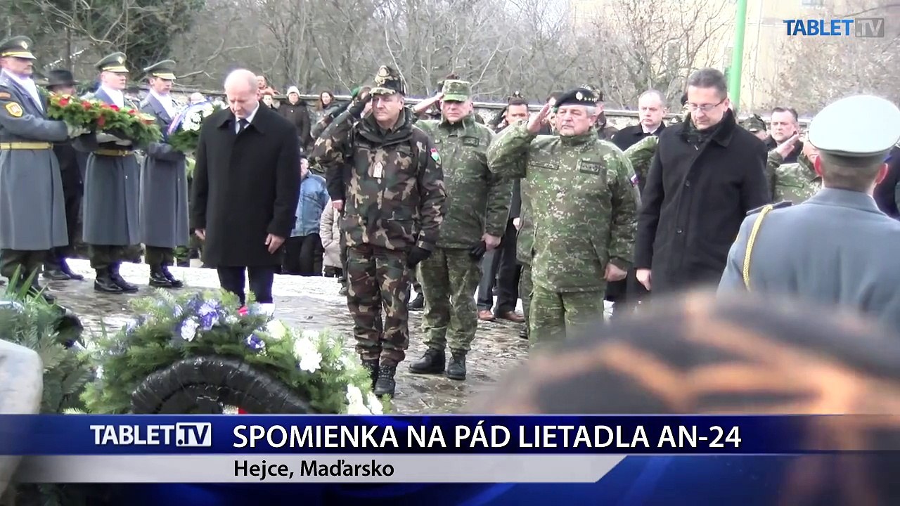 Prezidenti SR a Maďarska si uctili obete havárie lietadla AN-24 pri Hejciach