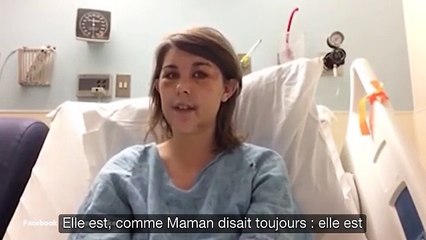 Darrian Amaker sings to raise awareness about domestic abuse.VOSTFR