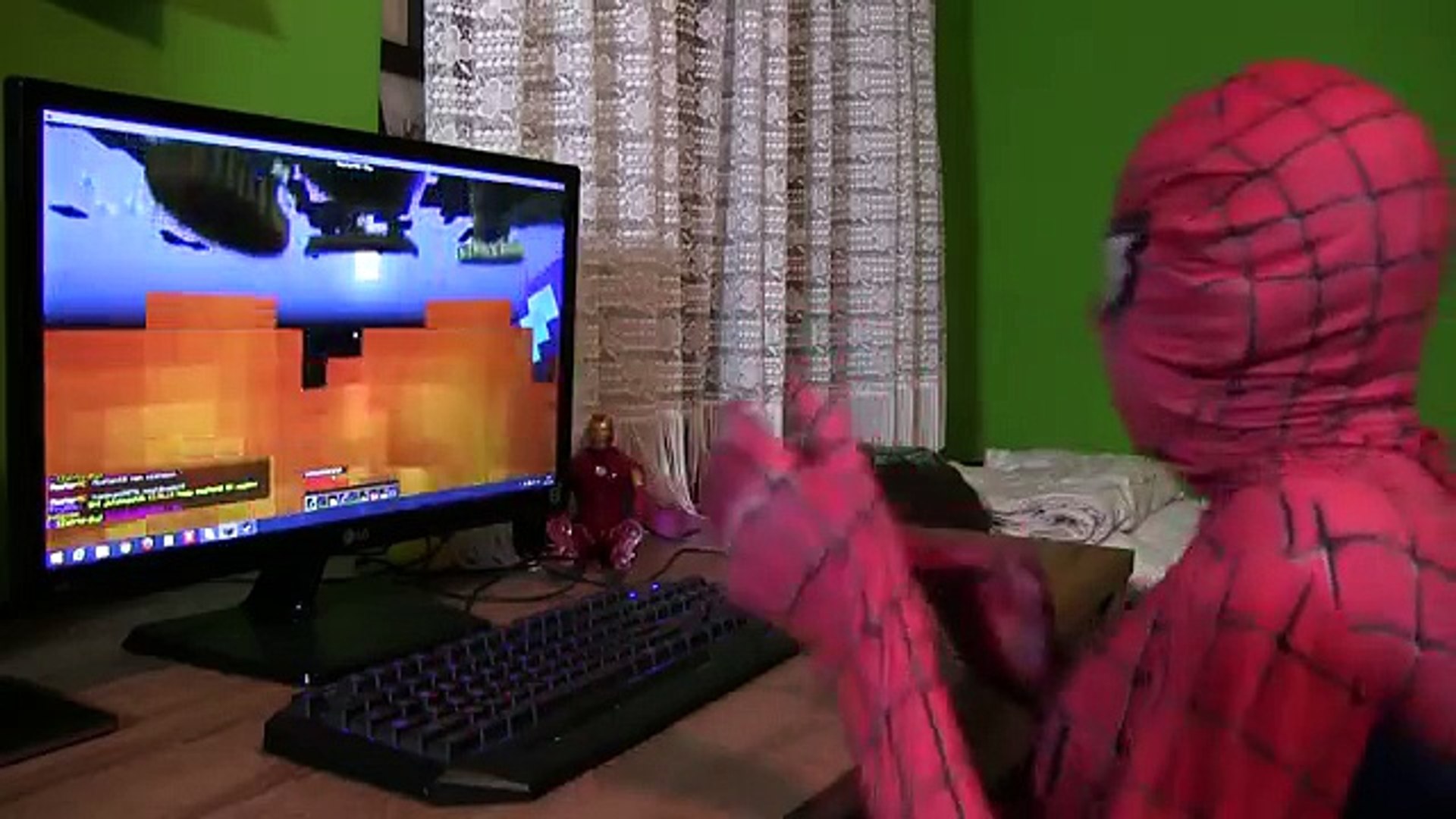 ⁣Spiderman Real Life Superhero Movies with Iron Man Animation Nursery Rhymes