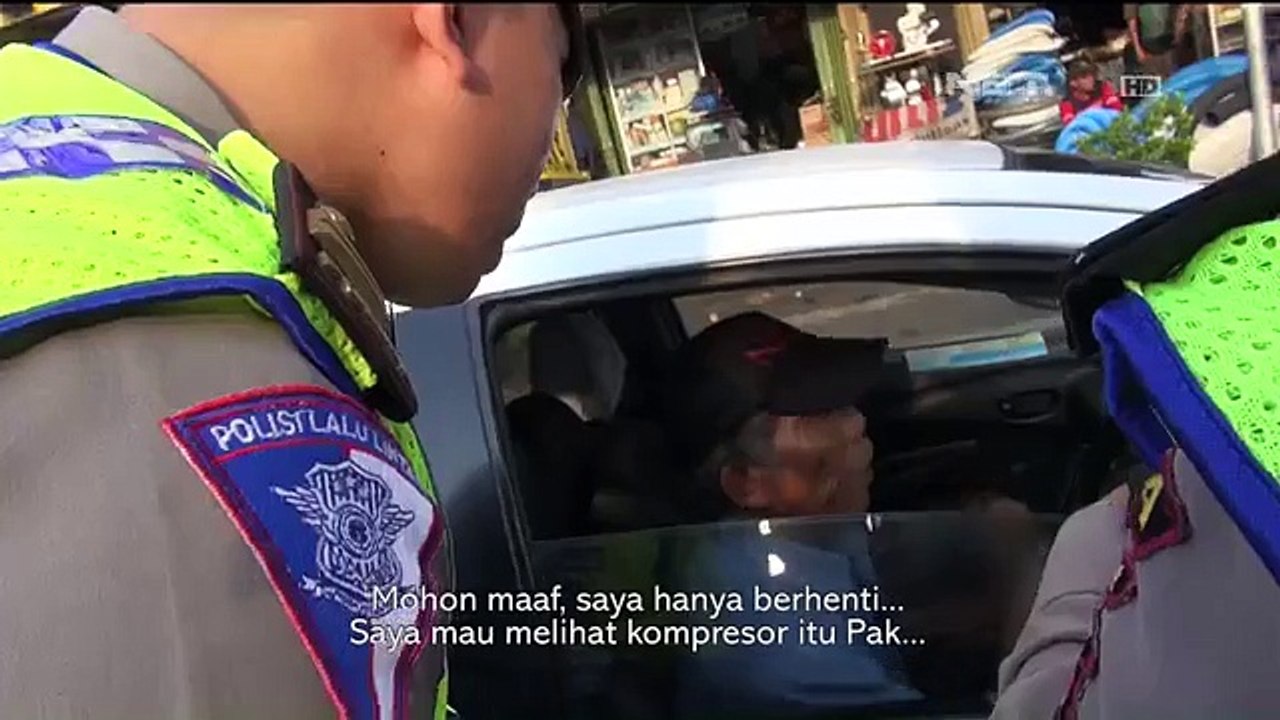 86 Patroli Penertiban di Taman Sari Pasar Baru