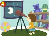 Dobranoc Dzieci pokój: oglądając gwiazdy, dla dzieci