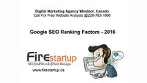 Search Engine Ranking Factors in 2016 - SEO Services Windsor