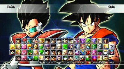 Dragon Ball Raging Blast 2 : Vegeta Y Tarble VS Goku Y Raditz - BATALLA DE HERMANOS TAN DIFERENTES