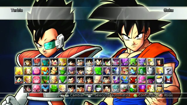 Dragon Ball Raging Blast 2 : Vegeta Y Tarble VS Goku Y Raditz - BATALLA DE HERMANOS TAN DIFERENTES