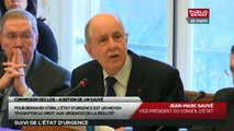 Auditions de Bernard Stirn, JM Sauvé et Jacques Toubon sur le suivi de l'état d'urgence - Les matins du Sénat