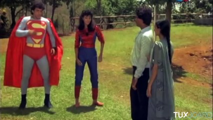 Nanard Indien : Superman et Spiderwoman