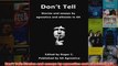 Download PDF  Dont Tell Stories and essays by agnostics and atheists in AA FULL FREE