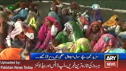 Report on Tharr Situation and Govt of Sindh