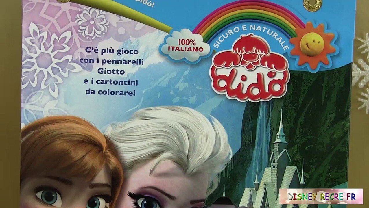 Pâte à modeler La Reine des Neiges Frozen Play Doh Giocacrea Dido Pasta per Giocare